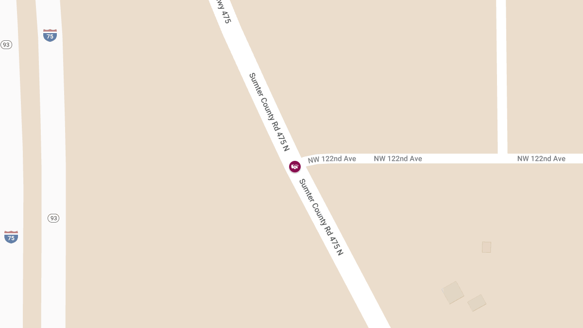 Fatal Incident Reported on NW 122nd Ave at CR-475