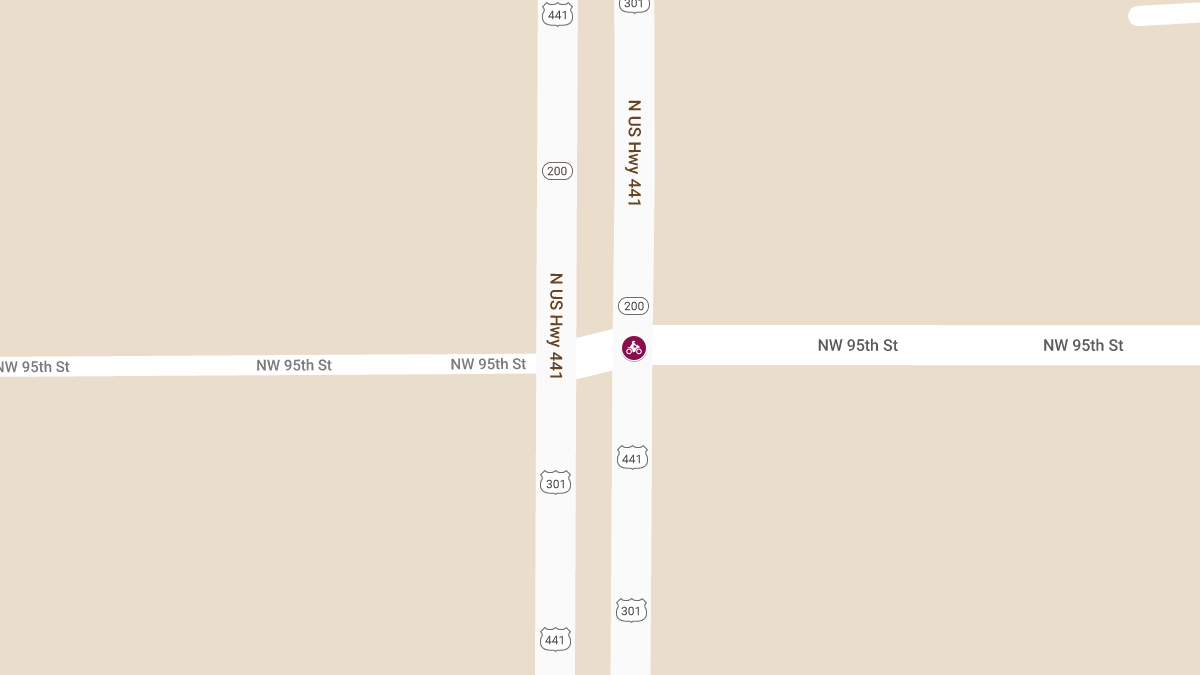 Fatal Motorcycle Crash at U.S. 441 & NW 95th St
