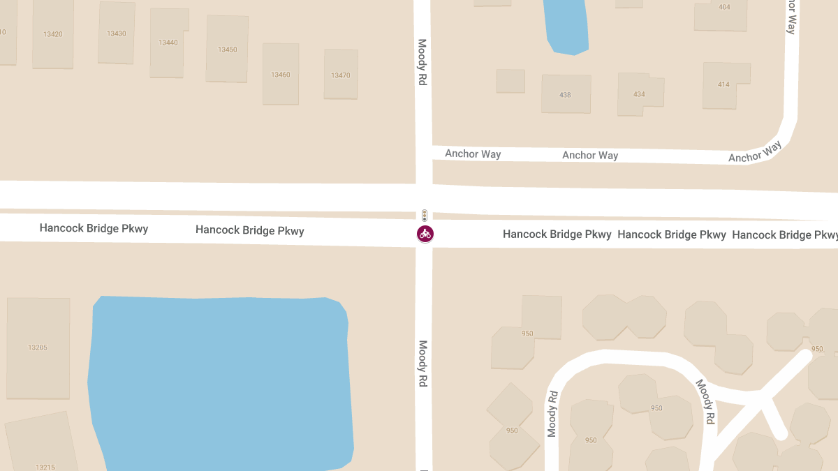 Fatal Motorcycle Crash on Hancock Bridge Pkwy at Moody Rd
