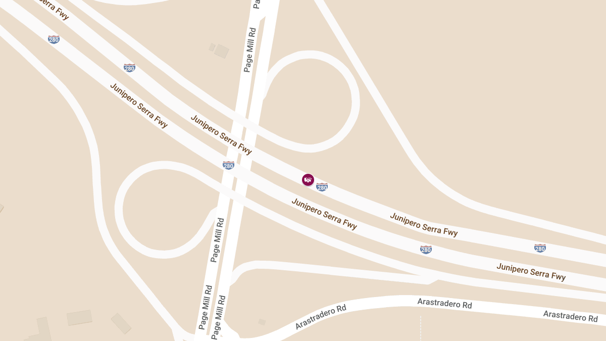 Fatal Multi-Car Crash on I-280 Near Page Mill Rd