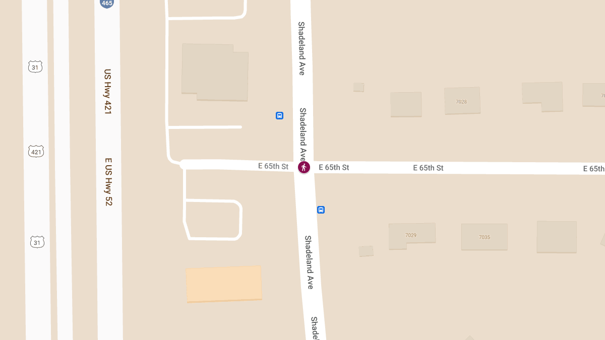 Fatal Pedestrian Accident at N Shadeland Ave & E 65th St
