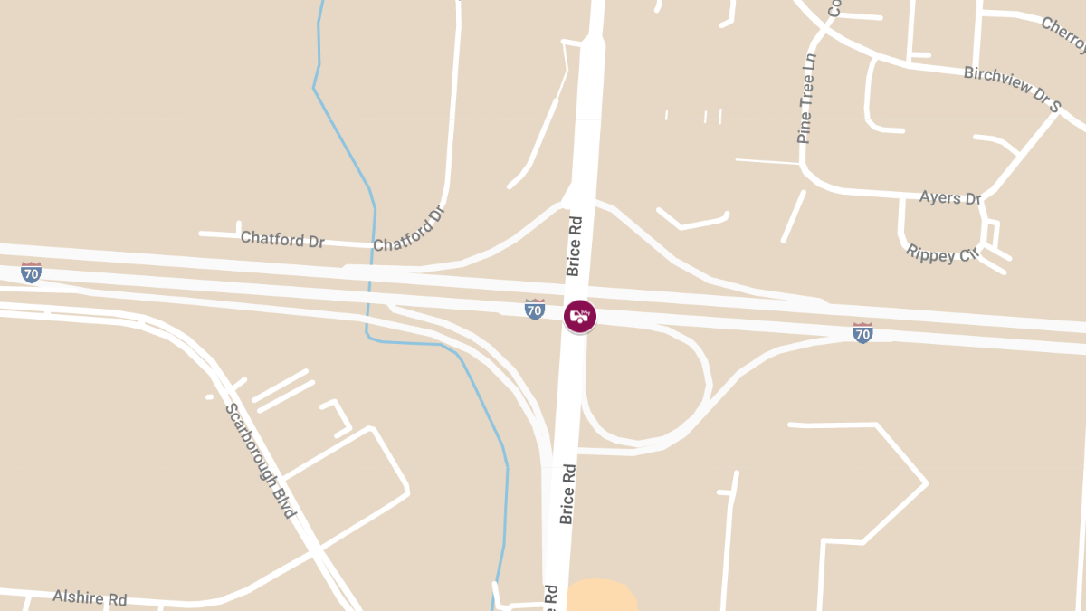 Fatal Pedestrian Crash on I-70 Near Brice Rd