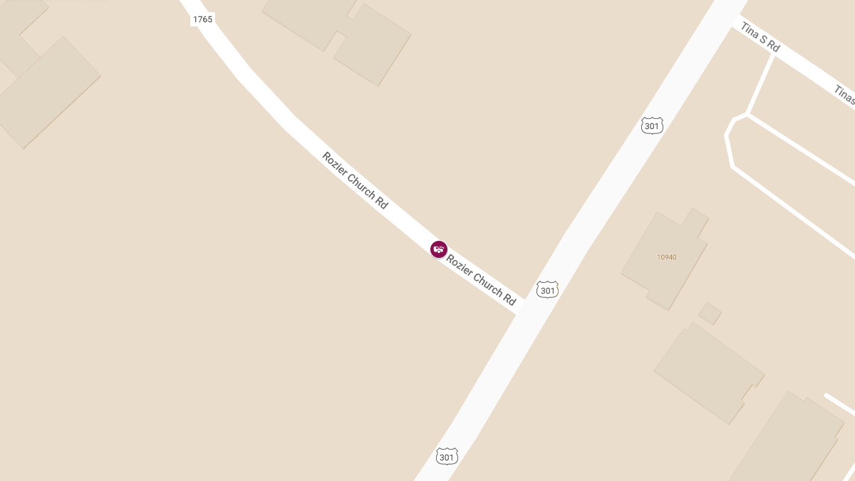 Fatal Pedestrian Crash on Rozier Church Rd near Highway 301