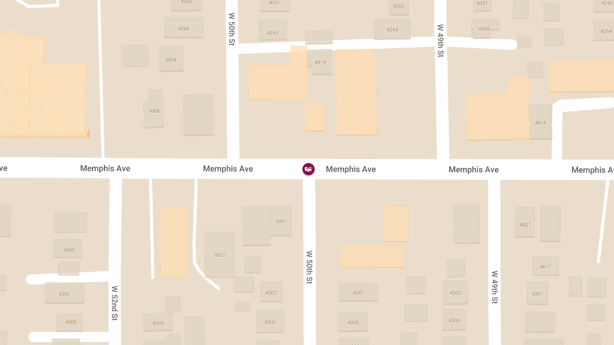 Fatal Two-Car Crash with Entrapment on W 50th St & Memphis Ave