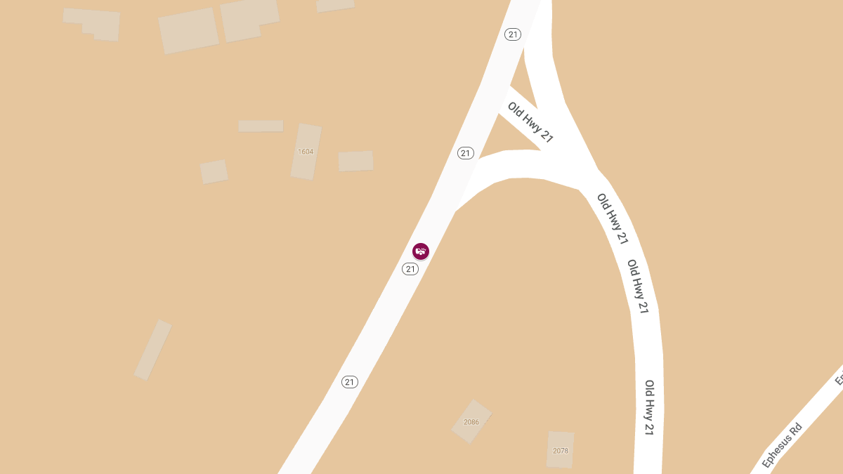 Fatal Two-Vehicle Crash on Hwy 21 Near Old Hwy 21