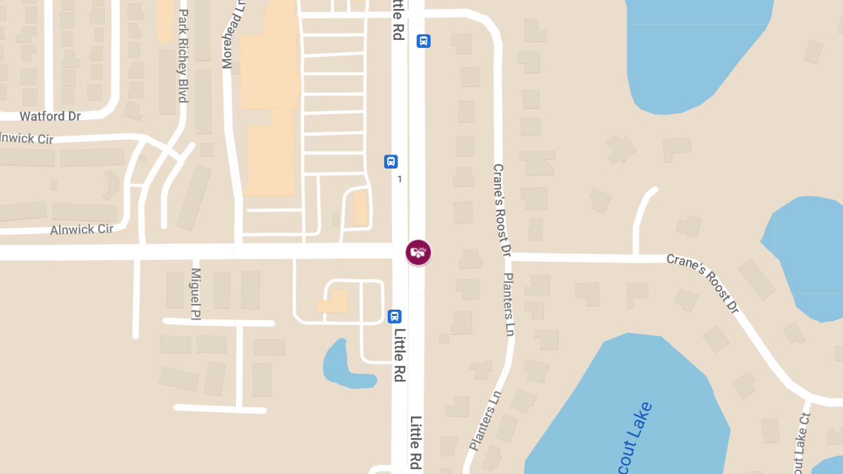 Fatal Two-Vehicle Crash on Little Rd at San Miguel Dr