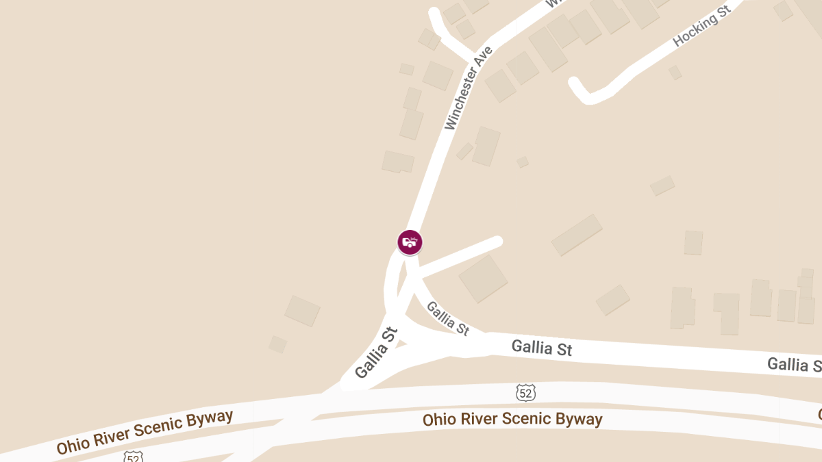 Fatal Vehicle Crash at Gallia St & Winchester Ave