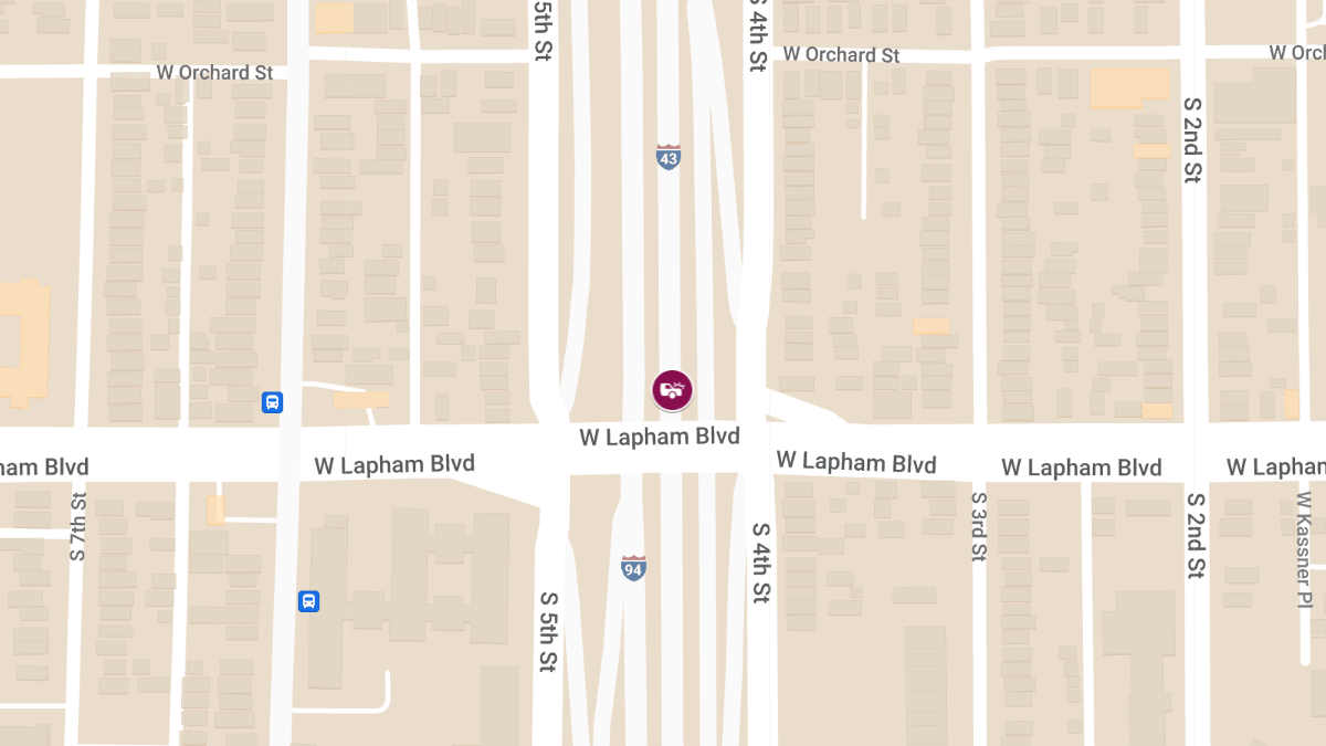 Fatal Wrong-Way Crash on I-43 Northbound at Lapham St