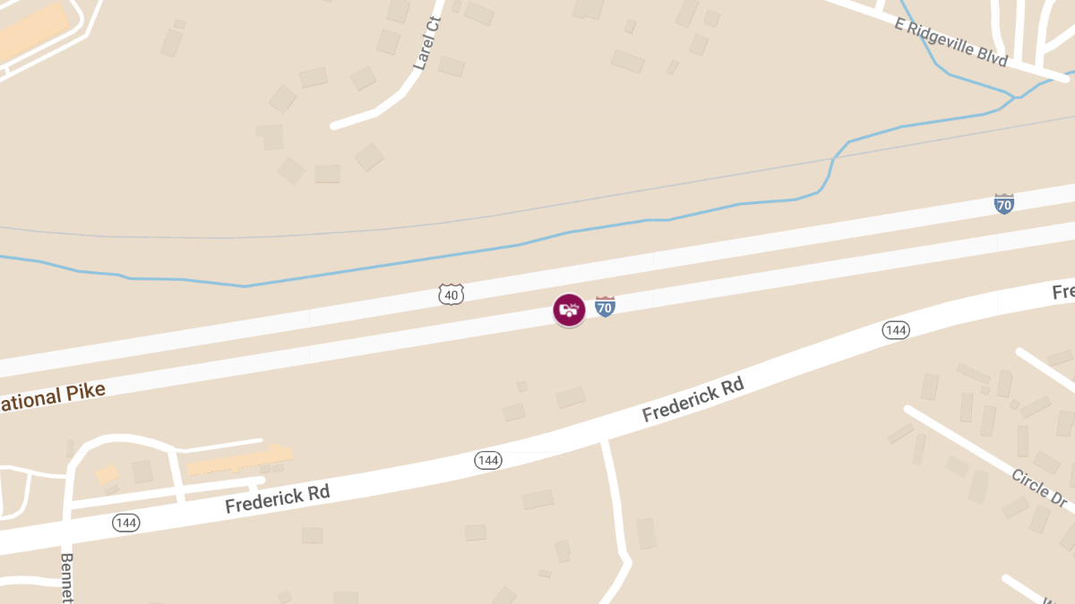 Fiery Rollover Crash with Entrapment on I-70 EB Near MM 21