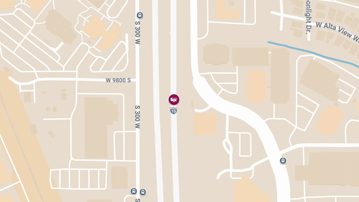 Five-Car Crash on I-15 Near 1000 South Leaves One Injured