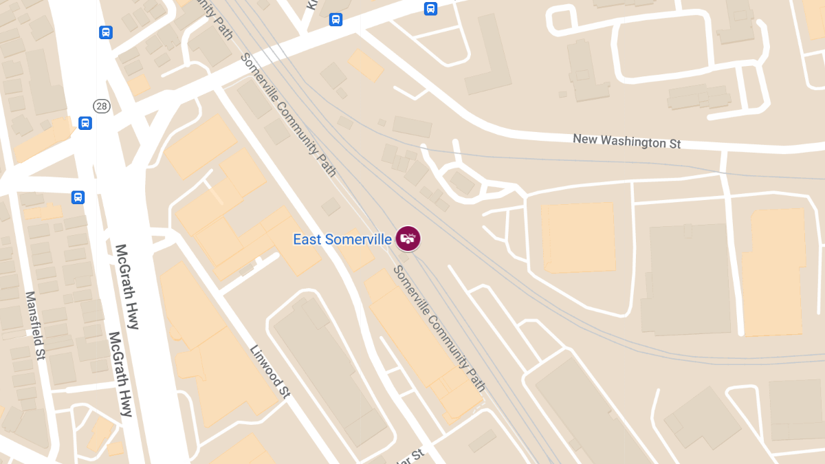 Five Injured in Green Line Train Collision at East Somerville Station