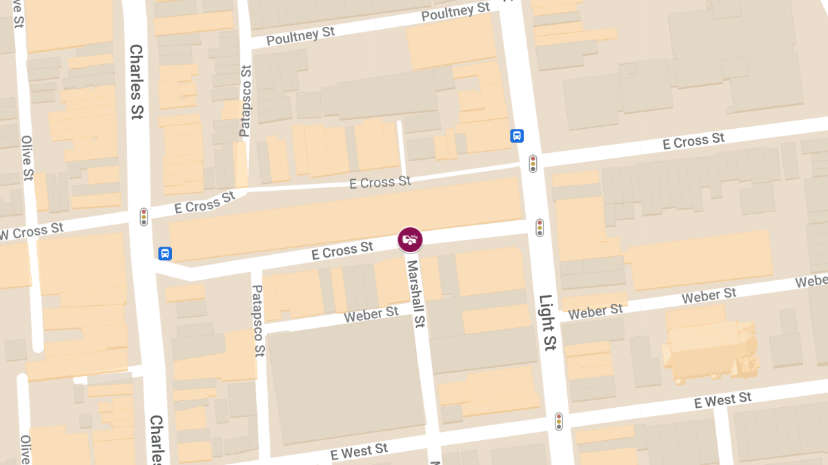 Four-Car Collision with Injuries at Marshall St & E Cross St
