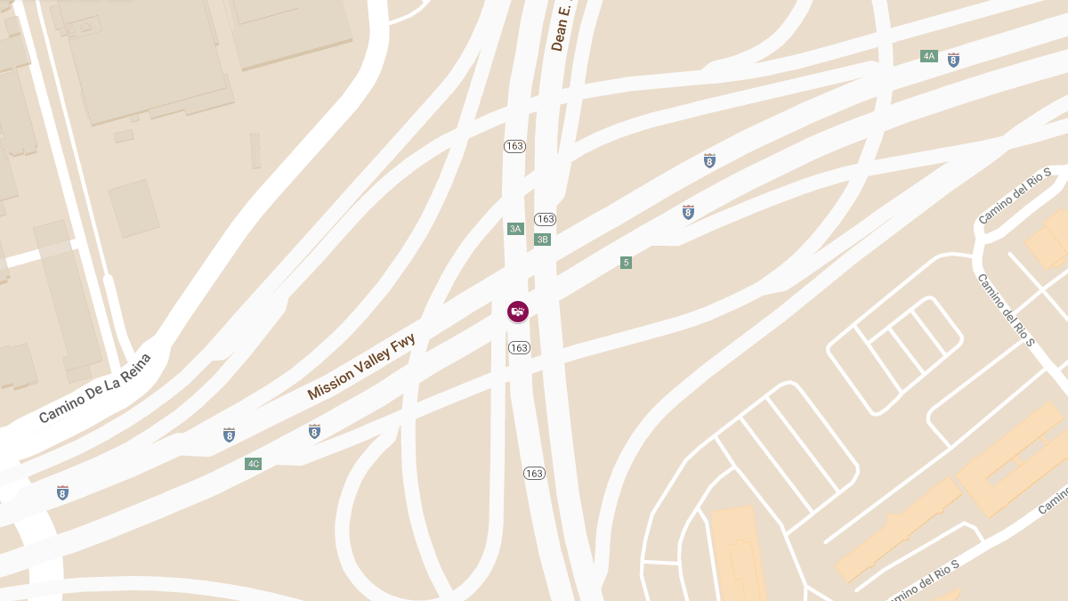 Four-Car Crash with Injuries on State Rte 163 N & I-8 E