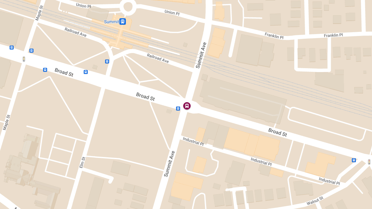 Four Injured After Van Collides with NJ Transit Bus at Summit Ave & Broad St