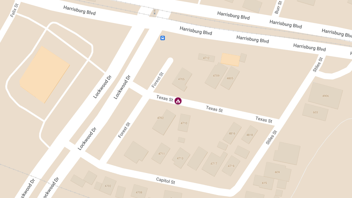 Four Injured in House Fire on Texas St