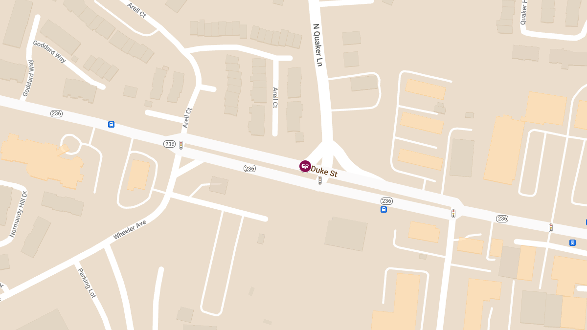 Four Injured in Multi-Vehicle Crash at Duke St & Quaker Ln