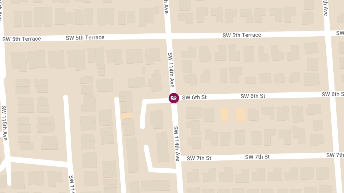 Four-Year-Old Injured in Crash at NW 114th Ave & NW 6th St