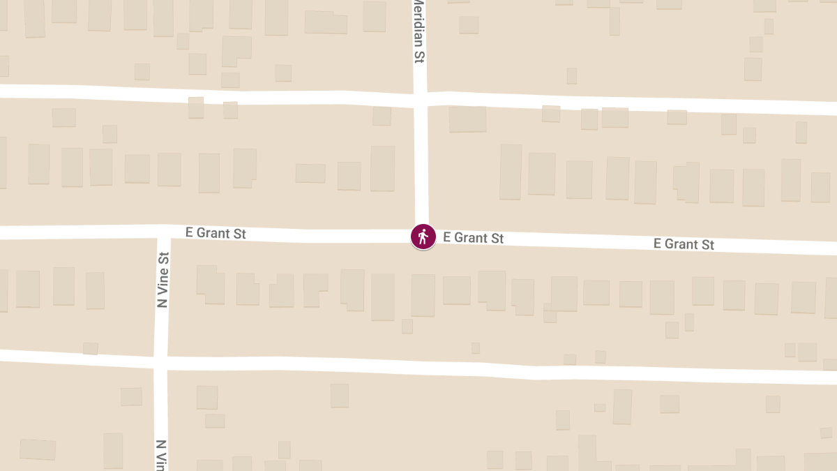 Bicycle Crash with Injuries at Grant & Meridian