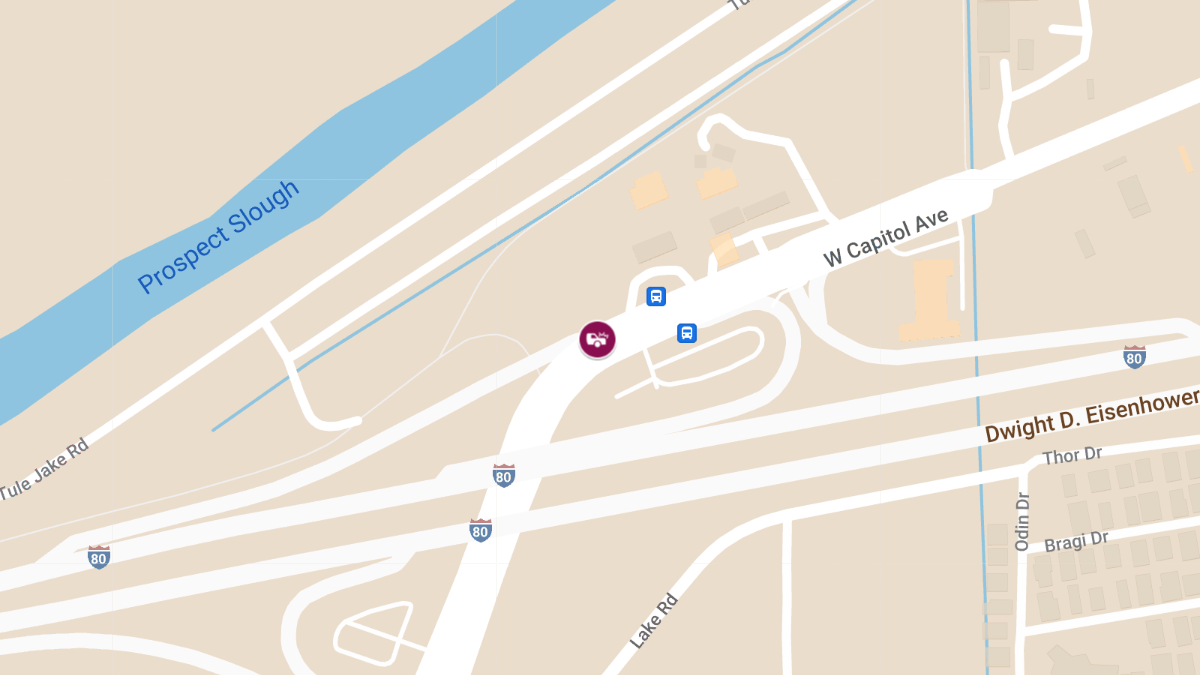 Head-On Collision Involving Two Trucks at Enterprise Blvd & W Capitol Ave