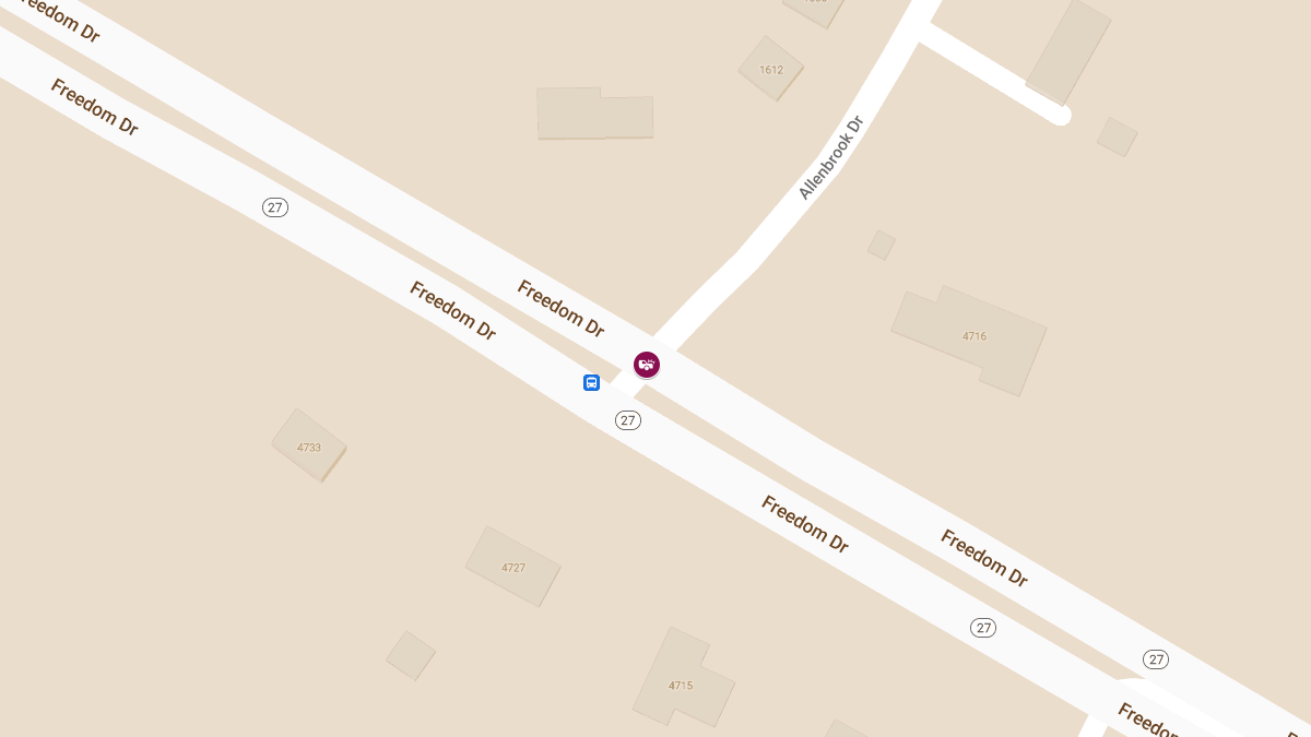 Head-On Collision With Injuries at Allenbrook Dr & Freedom Dr