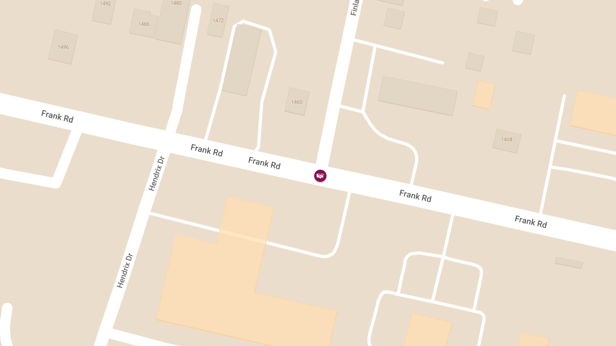 Head-On Collision With Injuries at Frank Rd & Finland Ave