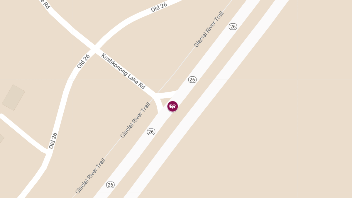 Hit-and-Run Accident with Injuries on Hwy 26 NB at Koshkonong Lake Rd