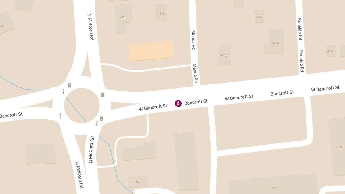 Hit-and-Run Collision With Injuries at Lake of the Woods Apartments on W Bancroft St