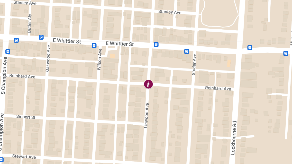 Hit-and-Run Collision With Injuries at Reinhard Ave & Linwood Ave