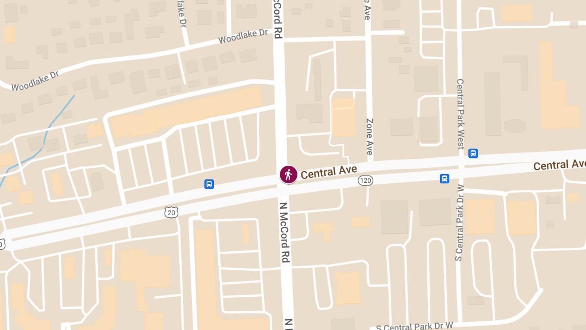 Hit-and-Run Collision with Injuries at 6636 W Central Ave
