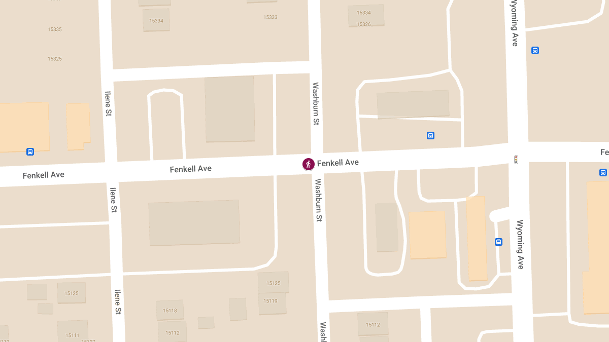 Hit-and-Run Crash With Injuries at Fenkell St & Washburn St