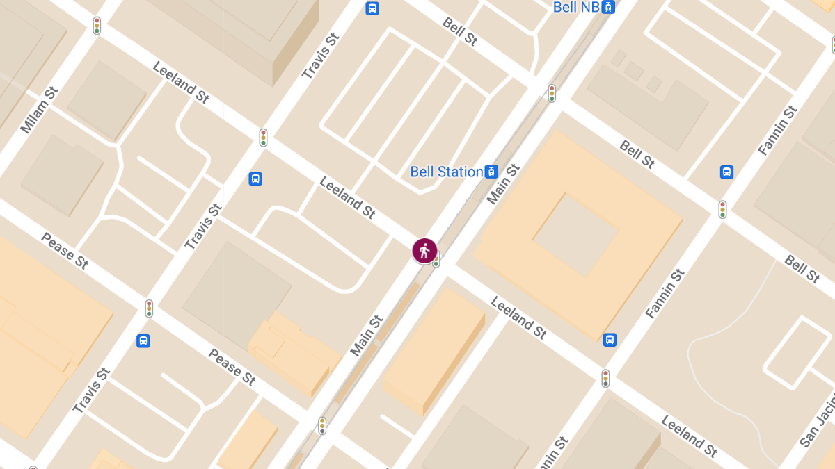 Hit-and-Run Crash With Injuries at Main St & Leeland St