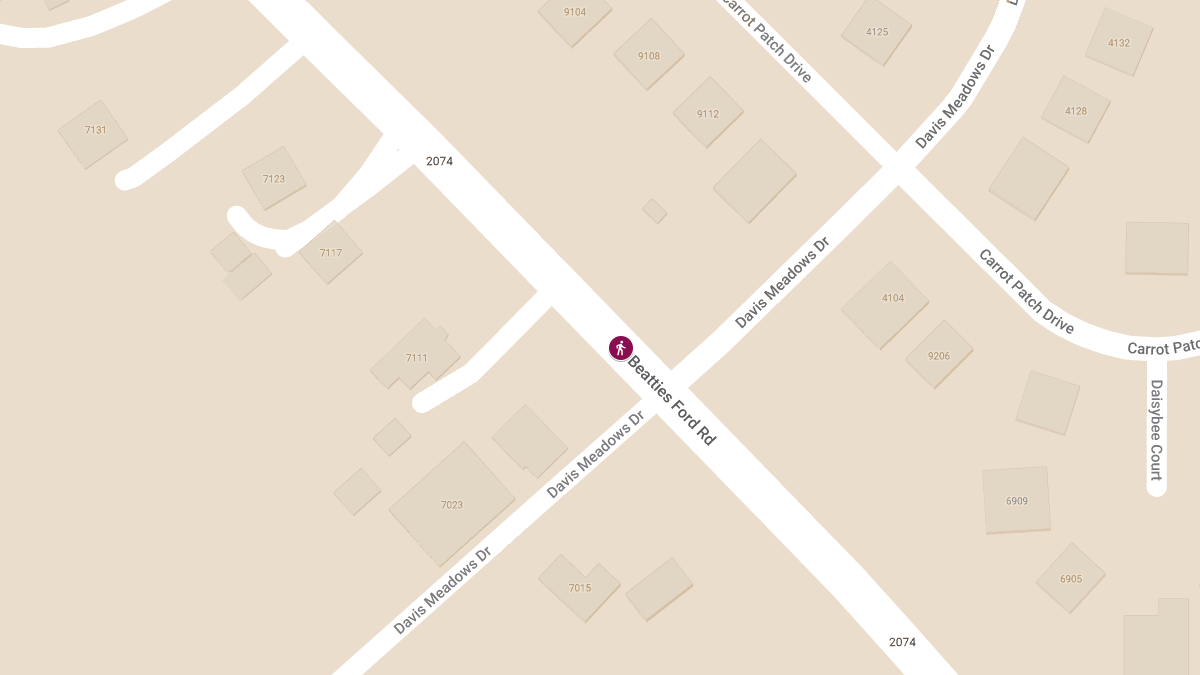 Hit-and-Run Crash With Injuries on Beatties Ford Rd