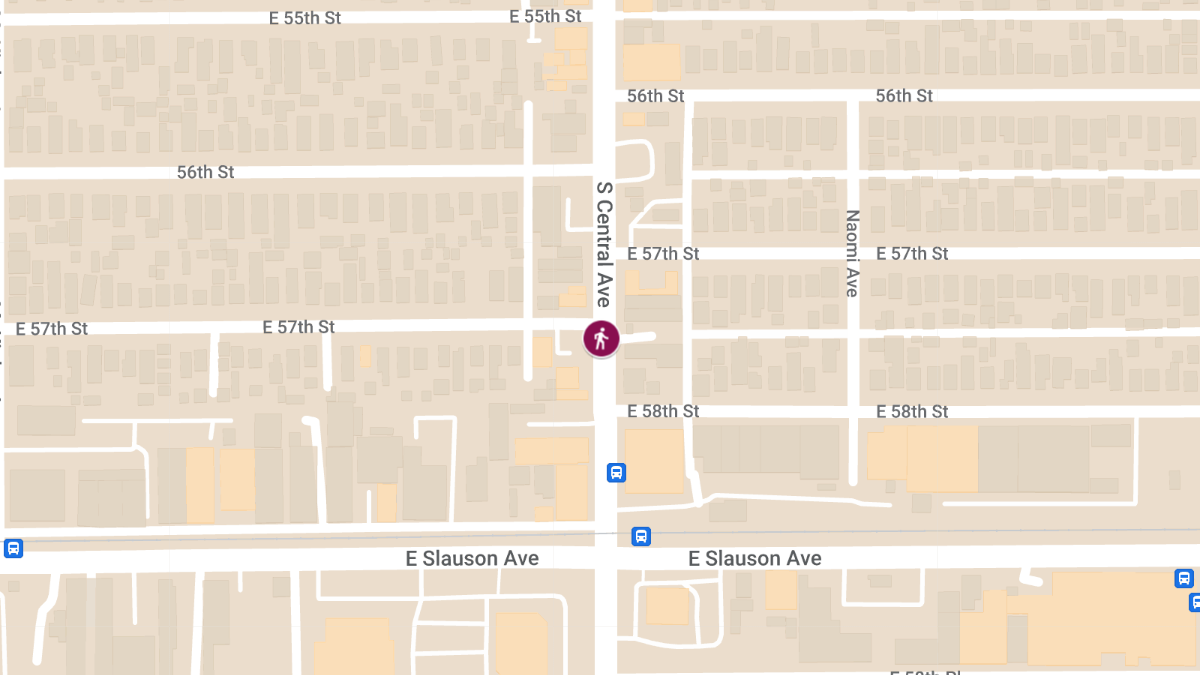 Hit-and-Run Crash at E 57th St & S Central Ave Injured One