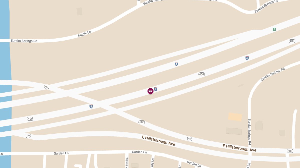 Hit-and-Run Crash with Injuries Causes Roadblock on I-4 EB at MM3