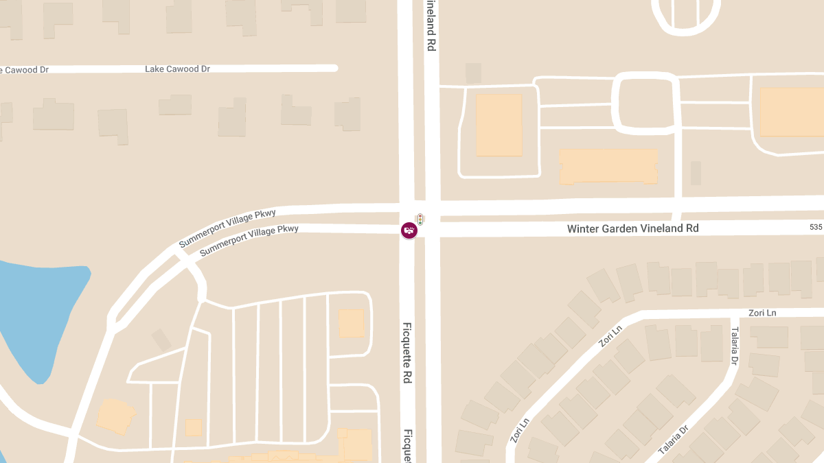 Hit-and-Run Crash with Injuries and Roadblock on Ficquette Rd at Summerport Village Rd