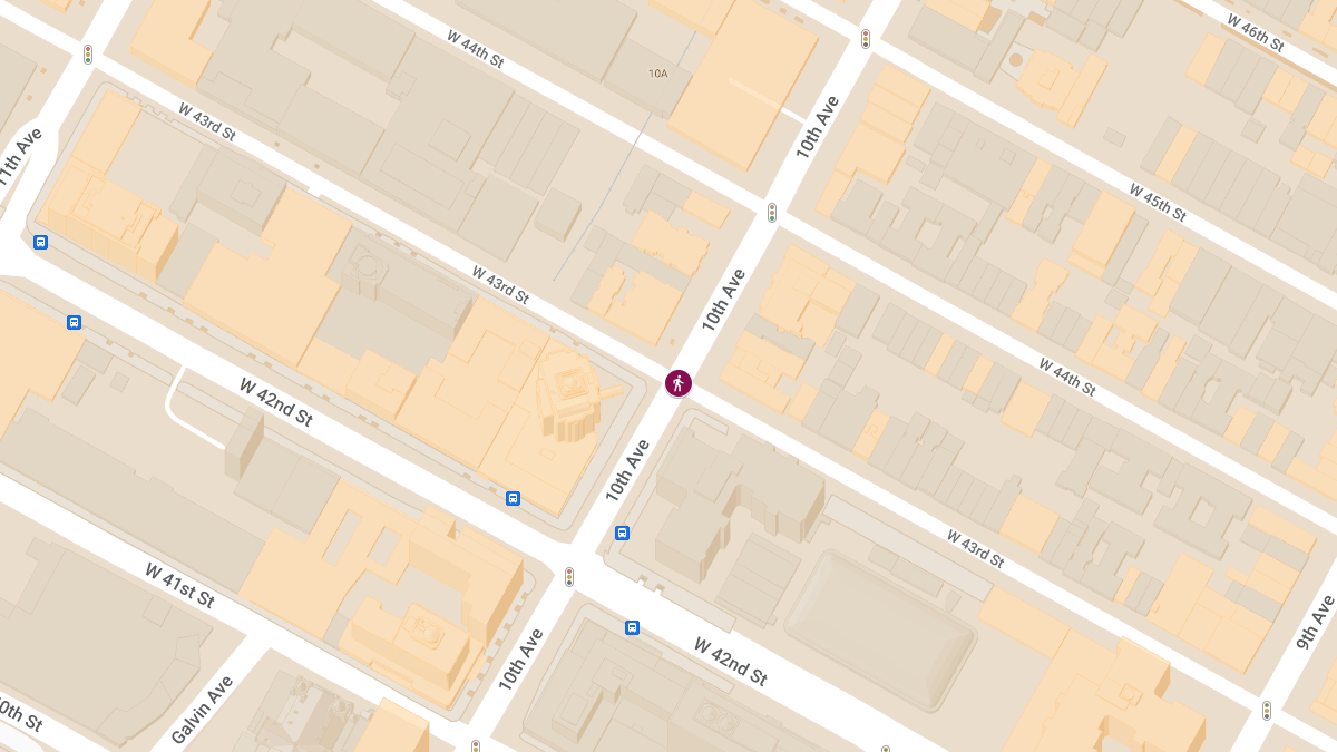 Hit-and-Run Crash with Injuries at 10th Ave & W 43rd St