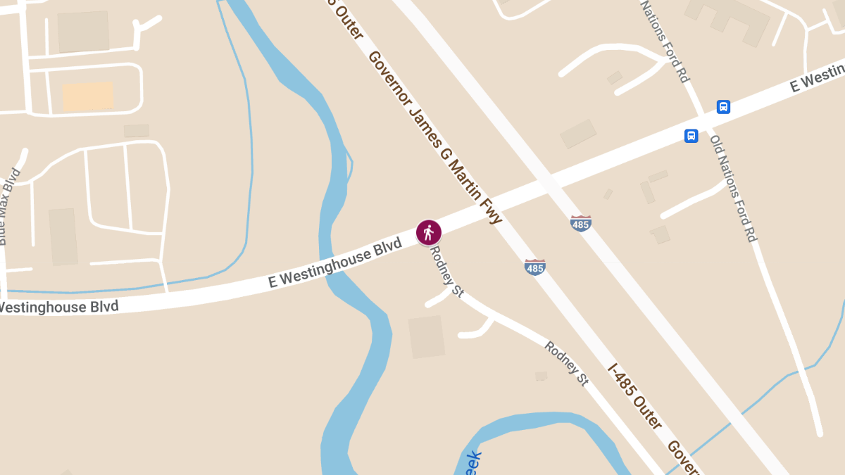Hit-and-Run Crash with Injuries at Rodney St & E Westinghouse Blvd