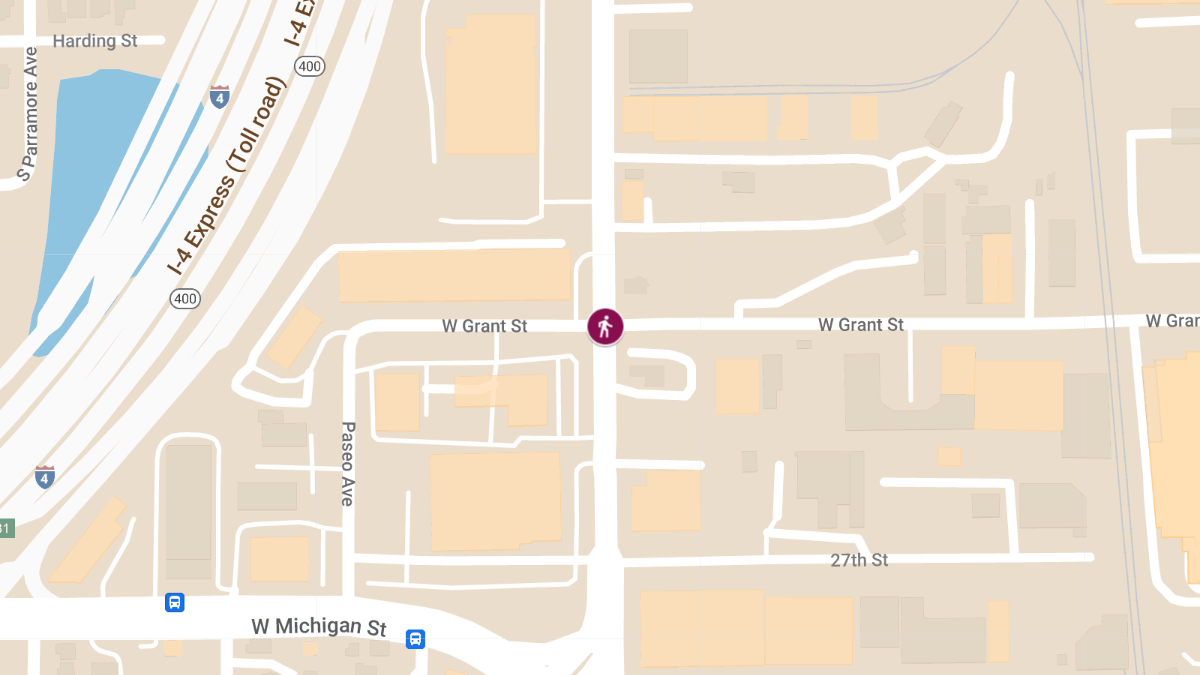 Hit-and-Run Crash with Injuries at S Division Ave & W Grant St