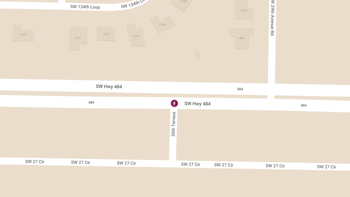 Hit-and-Run Crash with Injuries at SW 30th Ter and CR-484