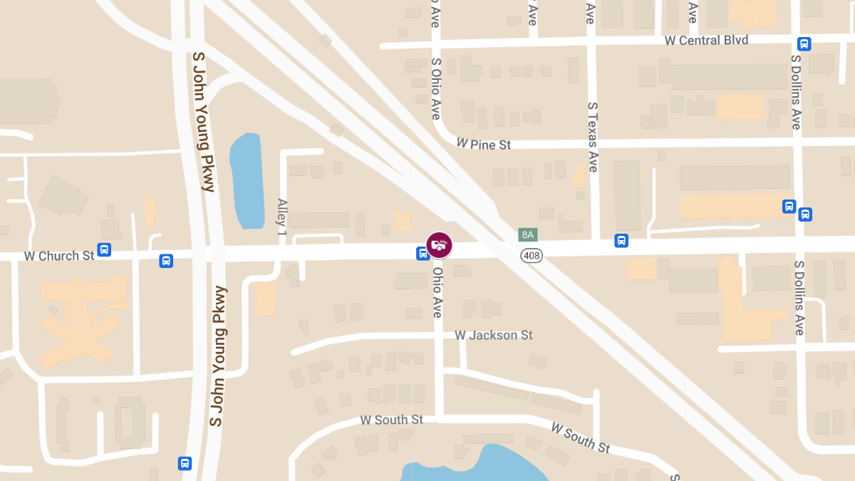 Hit-and-Run Crash with Injuries at W Church St & S Ohio Ave