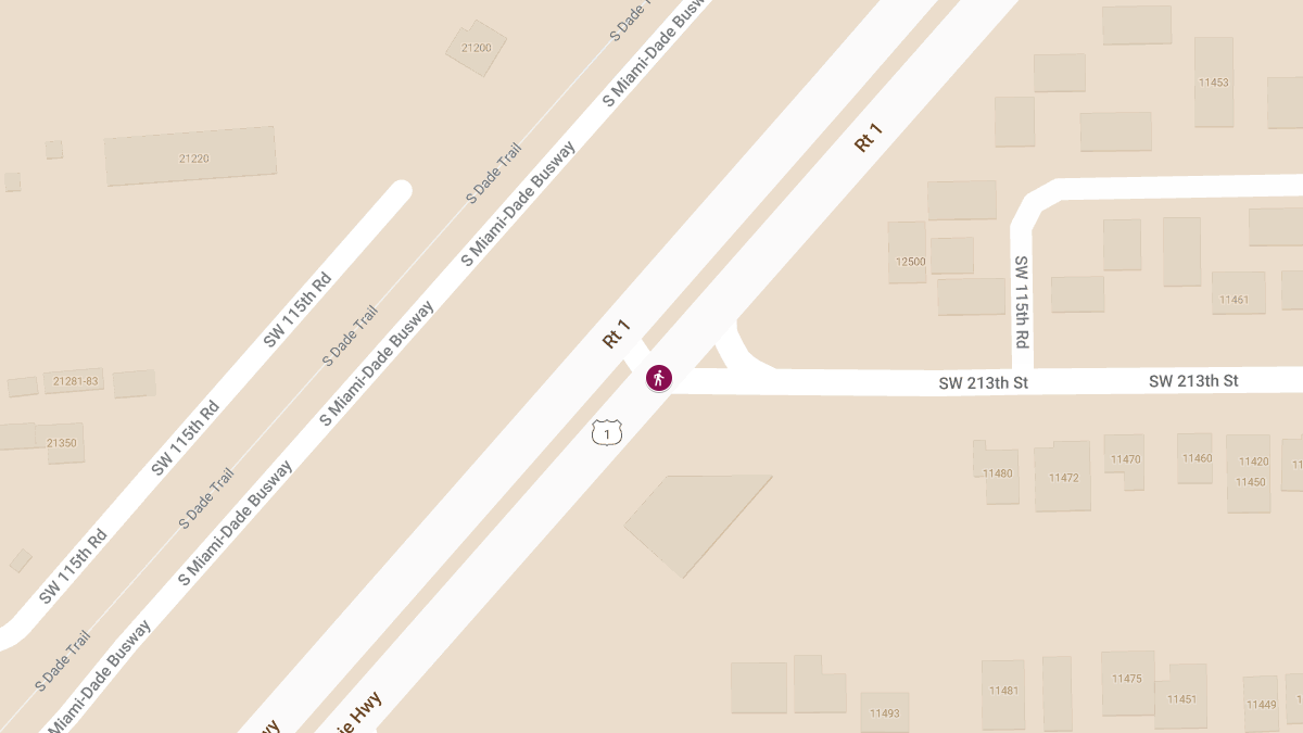 Hit-and-Run Crash with Injuries on S Dixie Hwy at SW 213th St