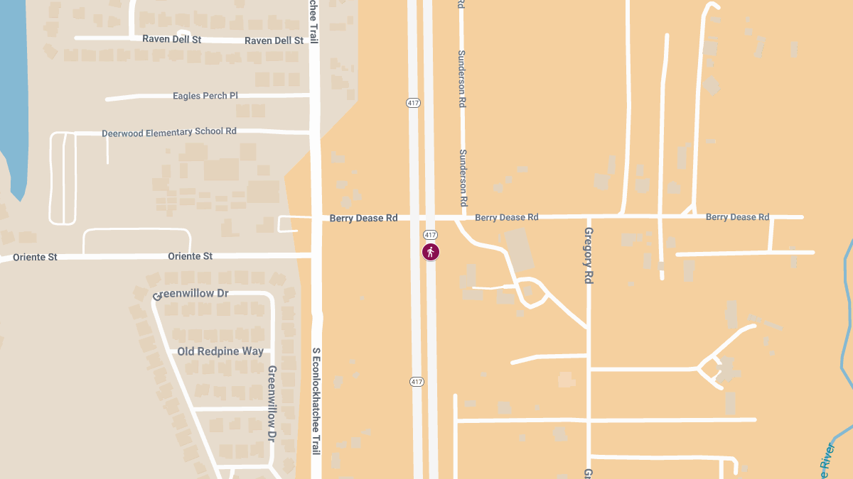 Hit-and-Run Crash with Injuries on SR-417 SB