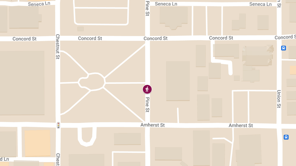 Hit-and-Run Injury Crash at 405 Pine St Near City Library