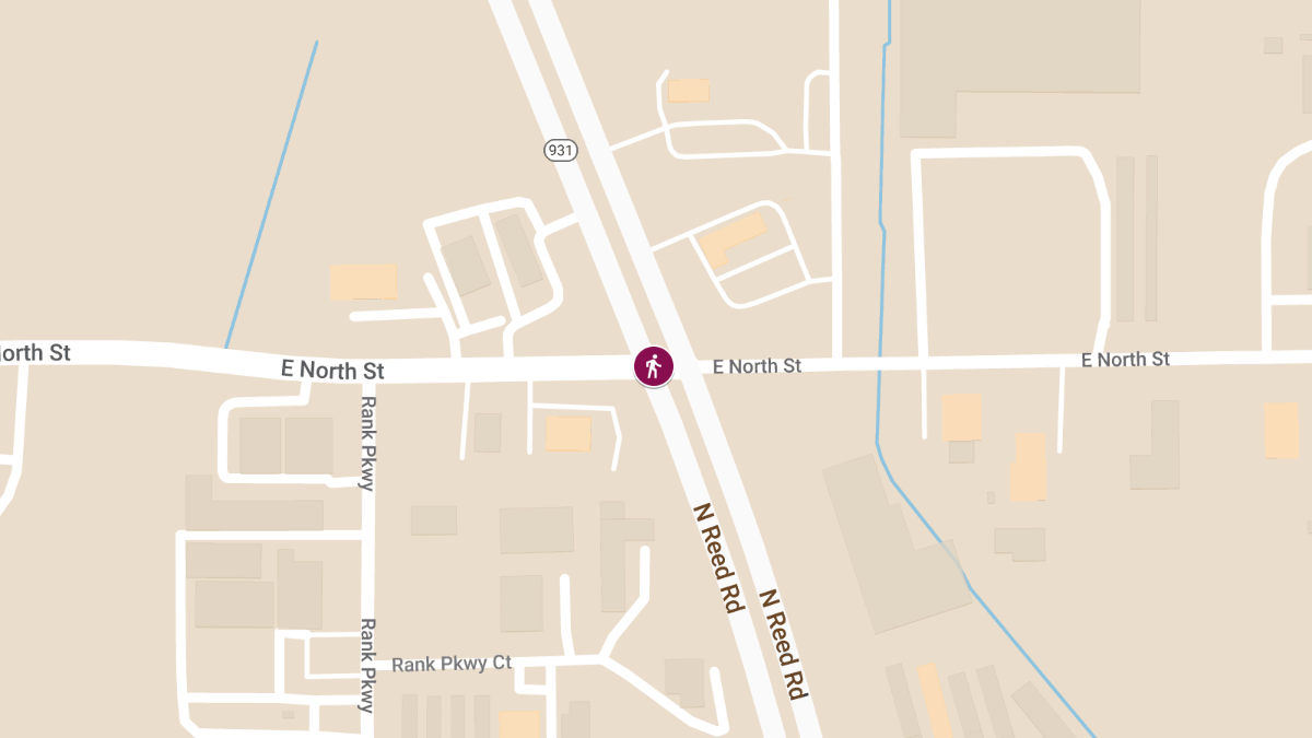 Hit-and-Run Pedestrian Accident at Speedway Station on North St & US-931