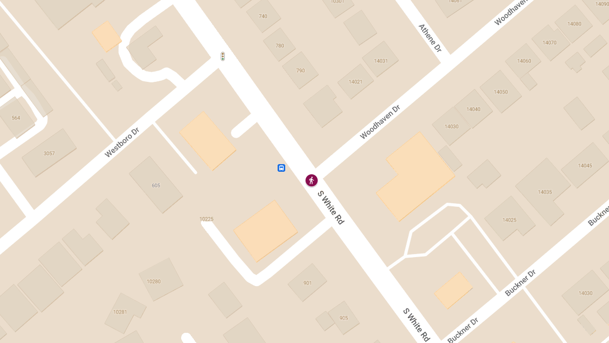 Hit-and-Run at S White Rd & Woodhaven Dr Leaves Pedestrian Injured