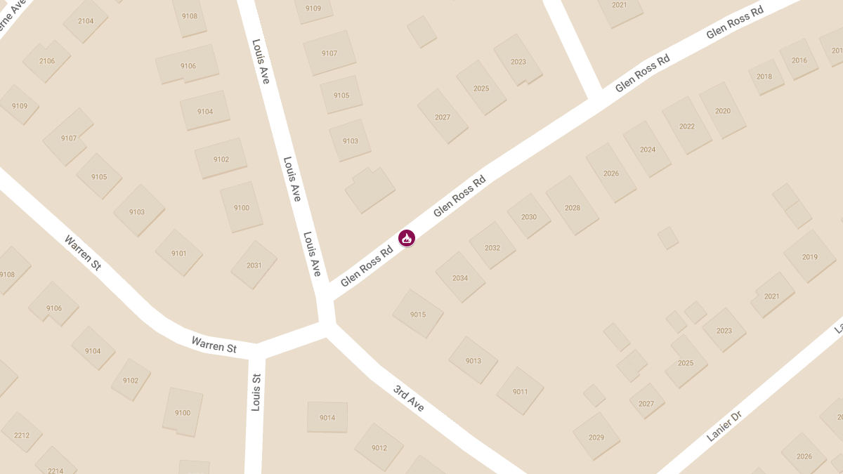 House Fire on Glen Ross Rd Injures One