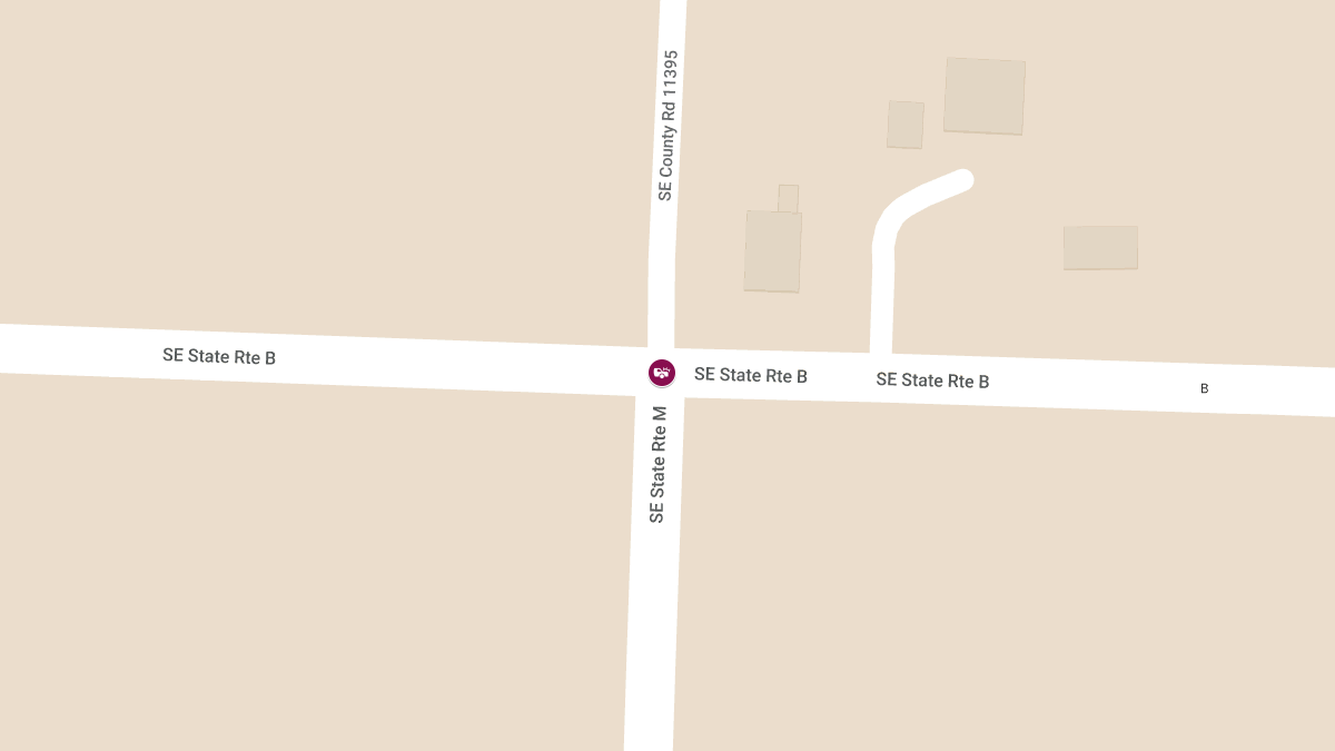 Injured in Crash at State Route M & Route B