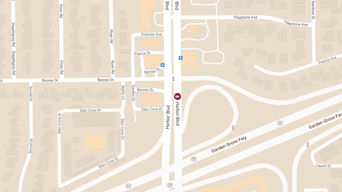 Injuries Reported After Collision at 13470 Harbor Blvd