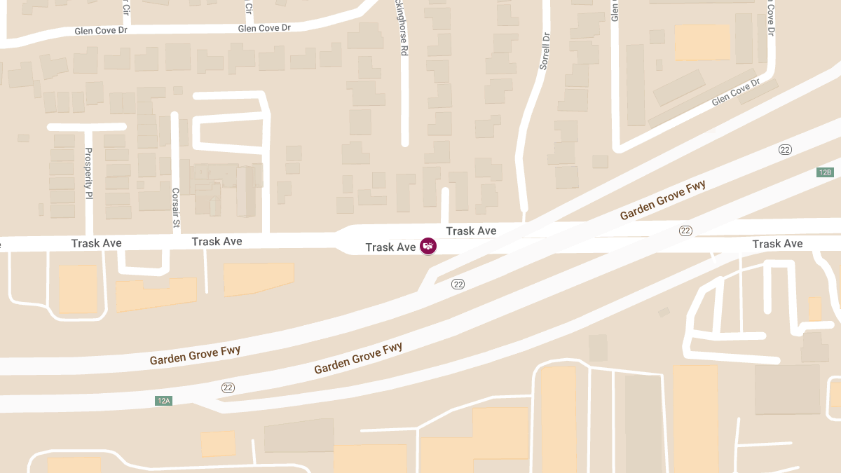 Injuries Reported in Accident at 11751 Trask Ave