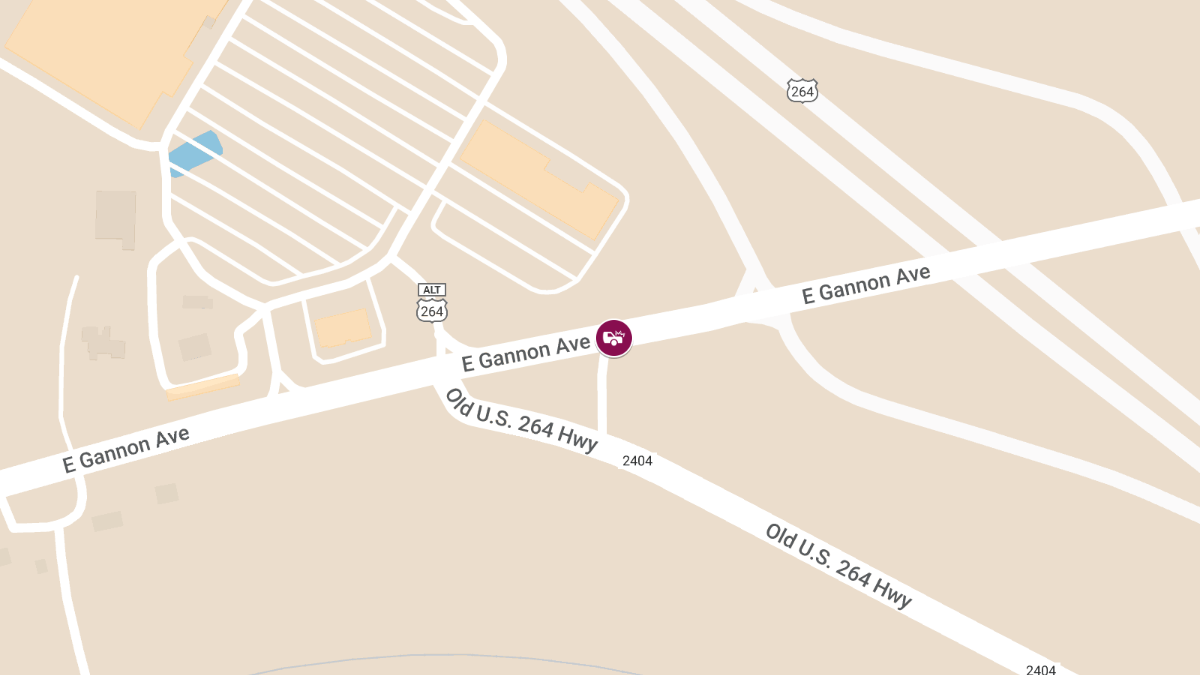 Injuries Reported in Accident at 841 E Gannon Ave